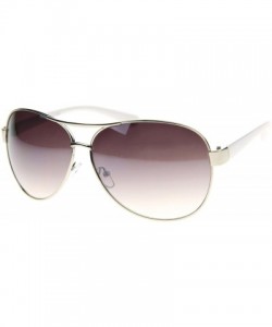 Aviator Thick Frame Retro Classic Fashion Aviator Sunglasses (SET OF 3) - C81874UU9SC $20.24