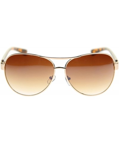 Aviator Thick Frame Retro Classic Fashion Aviator Sunglasses (SET OF 3) - C81874UU9SC $20.24