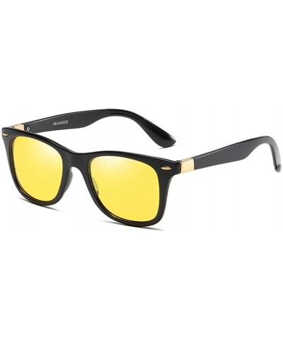 Oval Sunglasses Unisex Polarized 100% UV Blocking Fishing and Outdoor Climbing Driving Glasses Square Frame Fashion - CE18WNU...