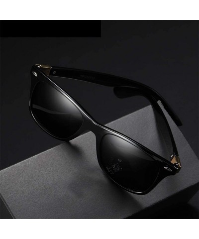 Oval Sunglasses Unisex Polarized 100% UV Blocking Fishing and Outdoor Climbing Driving Glasses Square Frame Fashion - CE18WNU...
