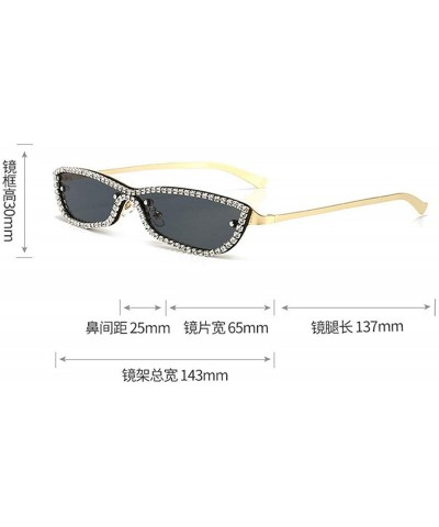 Rimless Diamond Sunglasses Vintage Rimless Eyeglasses - Red - C1198GDMHW5 $17.51