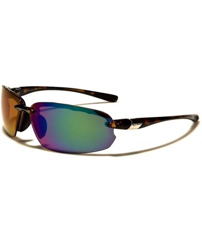 Sport Athletic Baseball Cycling Running Lightweight Rimless Sport Sunglasses - Tortoise - CK1896Z766U $13.19