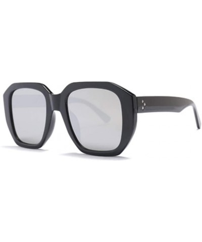 Square Fashion Square Sunglasses Men and Women Sunglasses Visor - 3 - CA190LHSI8R $67.47