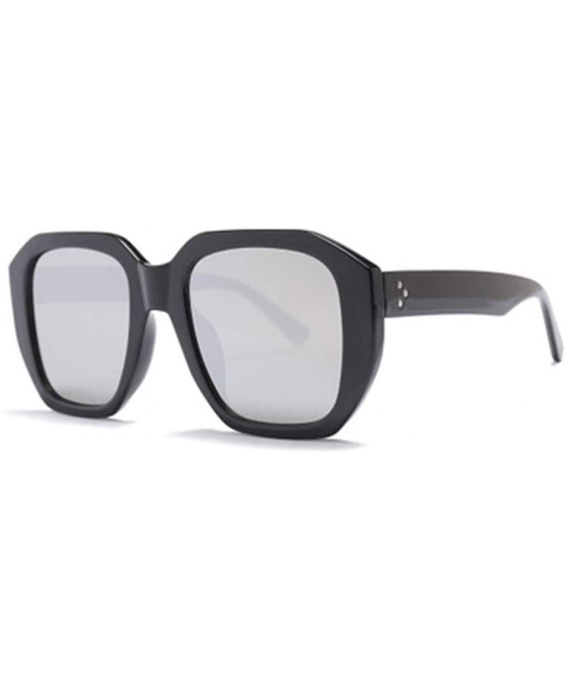 Square Fashion Square Sunglasses Men and Women Sunglasses Visor - 3 - CA190LHSI8R $30.67
