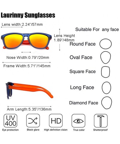 Square Polarized Sunglasses for Women Men UV400 Vintage Individuality Sun Glasses - C6 - CD199CNH7GA $12.61