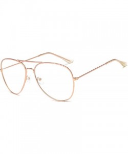 Square Metal Frame Sun Glasses Classic Unbreakle Eyewear F1002 - Cr02 - CT18GW87LX4 $15.10