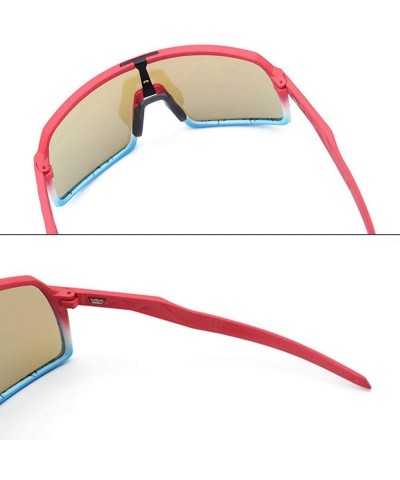 Shield Cycling glasses 2019 fashion new sports windproof polarized driver sunglasses BMX bike goggles - CL18S7C2H3K $25.56