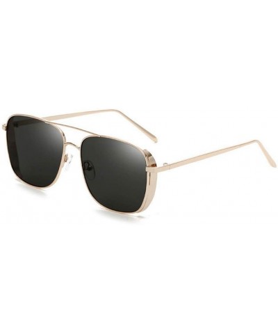 Square Sunglasses Suitable Square Protection - Grey - CE1997MEXEN $43.57