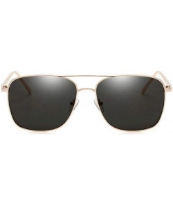 Square Sunglasses Suitable Square Protection - Grey - CE1997MEXEN $17.85