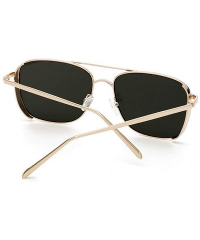 Square Sunglasses Suitable Square Protection - Grey - CE1997MEXEN $17.85