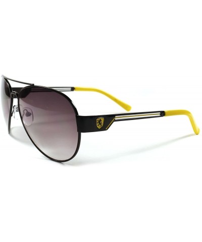 Sport Aviator Sporty Modern Fashion Mens Womens Sunglasses - CD18O7OYDZ9 $26.77