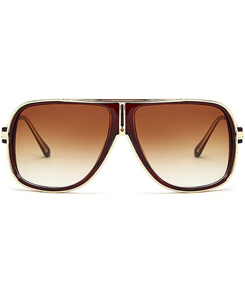 Oversized Retro 80s Vintage Pilot Sunglasses Men Classic Eyewear Unisex ...