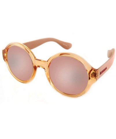 Round Women's Floripa Round Sunglasses - Salmon - C818CK2U5MS $77.20