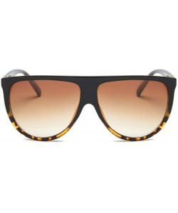 Aviator Unisex Vintage Shaded Lens Thin Aviator Sunglasses (B) - C018G8YS7C8 $9.74