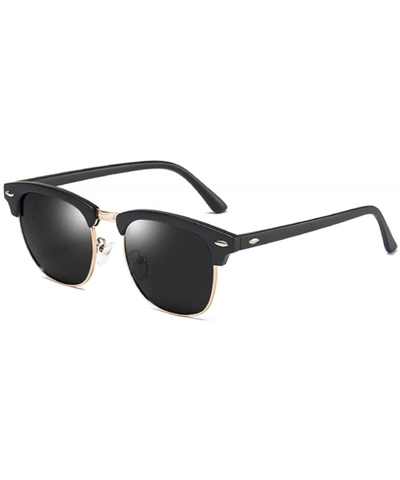 Amazon.com: BLINKRITE Rimless Designer Sunglasses for Men and Women, Retro  Rectangle Sunglasses with Premium Leather Case (Blue) : Clothing, Shoes &  Jewelry