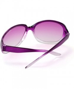Goggle Fashion Women's Sunglasses Retro Vintage Big Frame Goggles Shades Eyeglass - Purple - CS12N7WXNOE $8.35