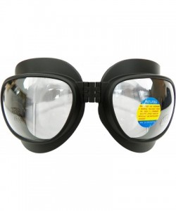 Wrap Wrap Around Folding Goggles (Black/Clear) - CU185QM6Z8W $26.37