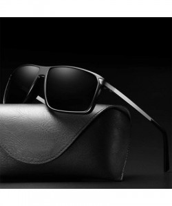 Oval Sunglasses Polarized Antiglare Anti ultraviolet Travelling - Yellow - CH18WTSYY4U $18.26