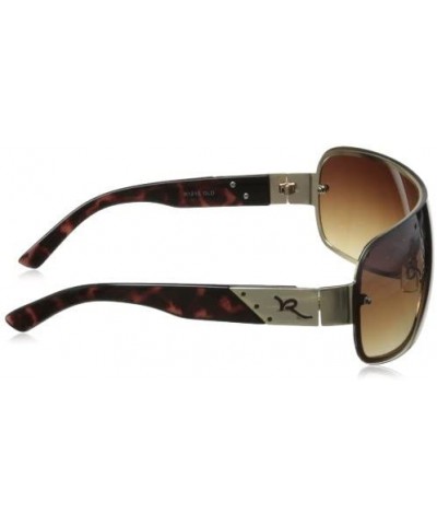 Shield Men's R1210 Shield Sunglasses - Gold - C711HJIWFF1 $42.50