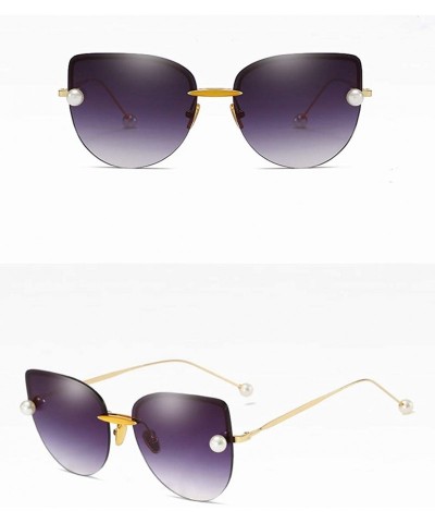 Round Women Sunglasses Retro Grey Drive Holiday Round Non-Polarized UV400 - Grey - CZ18R6X2368 $9.03