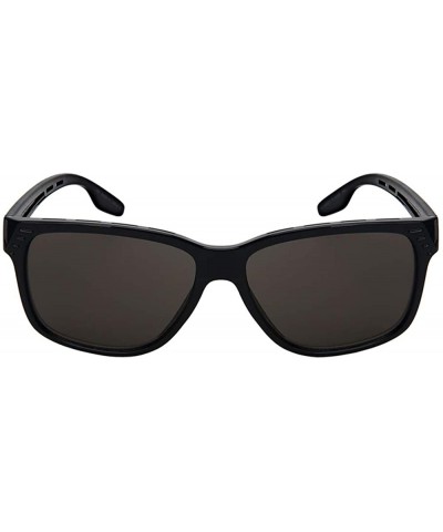 Oversized Classic Square Sunglasses for Women Men Tinted Sunlgasses 1409-SD - Black Frame/Grey Lens - CC18L937GZ0 $20.86