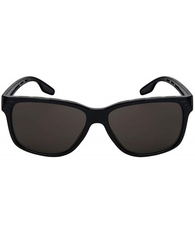 Oversized Classic Square Sunglasses for Women Men Tinted Sunlgasses 1409-SD - Black Frame/Grey Lens - CC18L937GZ0 $20.86
