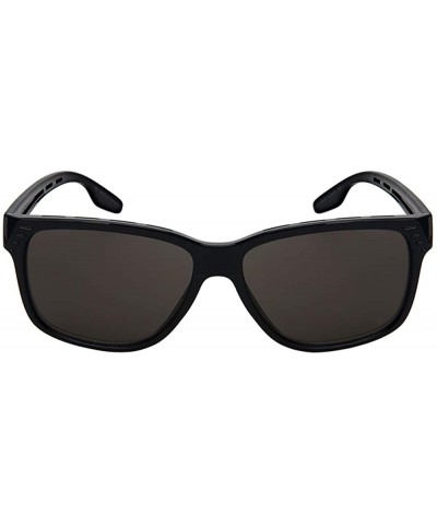 Oversized Classic Square Sunglasses for Women Men Tinted Sunlgasses 1409-SD - Black Frame/Grey Lens - CC18L937GZ0 $10.07