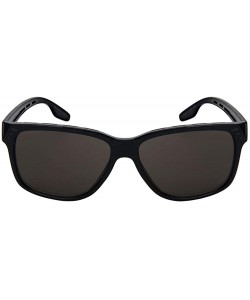 Oversized Classic Square Sunglasses for Women Men Tinted Sunlgasses 1409-SD - Black Frame/Grey Lens - CC18L937GZ0 $20.86