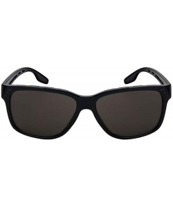 Oversized Classic Square Sunglasses for Women Men Tinted Sunlgasses 1409-SD - Black Frame/Grey Lens - CC18L937GZ0 $10.07