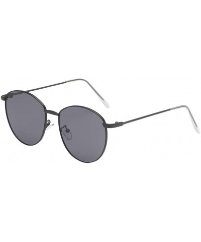 Rectangular Fashion Men Women Irregular Shape Sunglasses Glasses Vintage Retro Style Aviation Luxury Accessory (E) - E - C519...