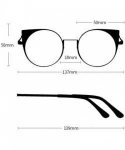 Square Polarized Sunglasses - Vintage Oversized Irregular Round Frame Brand Classic Sun Glasses - Brown - CK18ONOGMZX $8.41