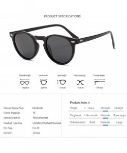 Round Polarized Sunglasses Men Women Fashion Round TAC Lens TR90 Frame Driving Sun Glasses Oculos De Sol UV400 - CN1985EMT7T ...