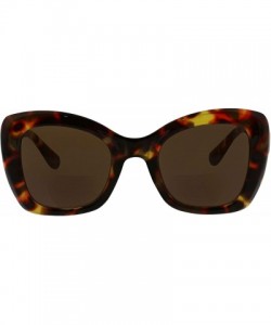 Cat Eye Women's Mariposa Bifocal Cat-Eye Reading Sunglasses - Tortoise - 49 mm + 1.5 - CH1964ASZWK $28.70