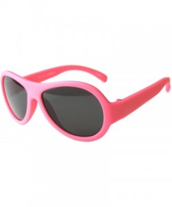 Aviator Top Flyer - Baby- Toddler's First Sunglasses for Ages 1-2 Years - Hot Pink - C9182DMKD9Q $9.64