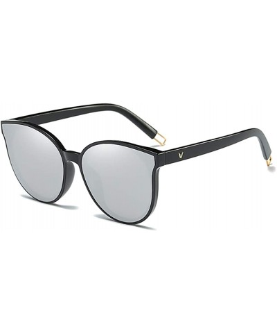 Rectangular Polarized Sunglasses Men Women Luxury Retro Sun Glasses Outdoors-Cat Eye Frame - D - CR190EE2095 $34.85