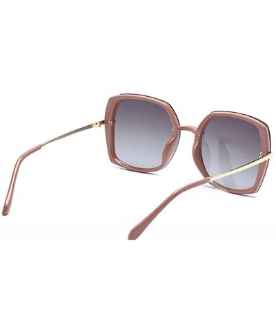 Aviator Retro polarized sunglasses - men's aviator sunglasses - driving mirror - D - C118S53ZQ8M $51.95