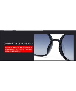 Aviator Retro polarized sunglasses - men's aviator sunglasses - driving mirror - D - C118S53ZQ8M $51.95