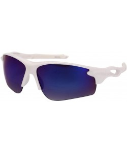 Sport The Athlete" 2 Pair of Precision Sport Wrap Bifocal Unisex Sunglasses - White - C718X2DAZRY $22.94