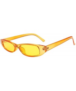 Sport Retro Vintage Clout Goggles Unisex Sunglasses Rapper Oval Shades Grunge - 6193k - CH18RR2KEUM $9.45