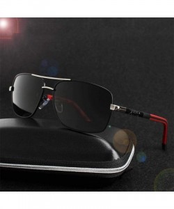 Goggle Men's Polarized Sunglasses Women Sun Glasses Driving Goggles Y8724 C1 BOX - Y8724 C4 Box - CB18XEC7OS8 $20.84