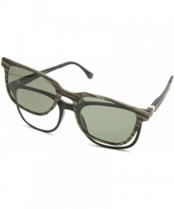 Square None Bifocal - Polarized Magnetic Clip on - Polarized Sunglasses New Arrived - CR18LNL335M $24.86