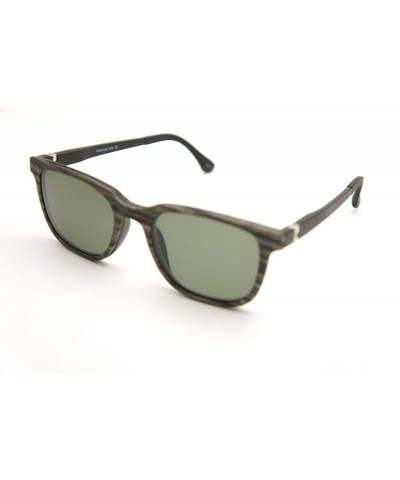 Square None Bifocal - Polarized Magnetic Clip on - Polarized Sunglasses New Arrived - CR18LNL335M $24.86