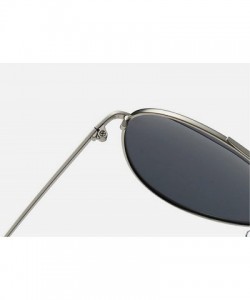 Sport Men's Polarized Driving Sunglasses Metal Frame Outdoor Sports Eyewear UV400 With Case - Gun-green - CY1836RETX6 $10.17