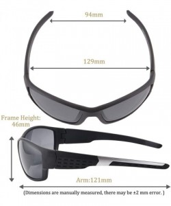 Sport Men Sports Polarized Sunglasses Driving Fishing Blue Ray Night Vision Eyeglasses two piece - SH202 - CJ1939TRMNA $10.07