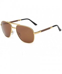 Rimless Fashion Polarized Sunglasses Protection - Coffee - CN19752KQKS $11.05