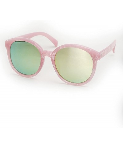 Oversized 5002 Premium Oversize Womens Mens Mirror Funky Fashion Sunglasses - Mirrored - C817YOZGE0I $27.70