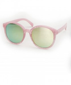 Oversized 5002 Premium Oversize Womens Mens Mirror Funky Fashion Sunglasses - Mirrored - C817YOZGE0I $30.81