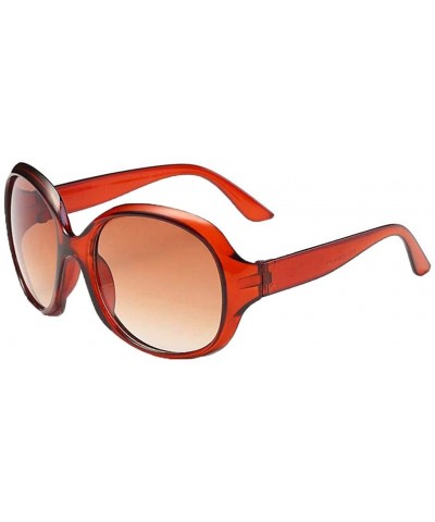 Cat Eye Women's Fashion Cat Eye Shade Sunglasses Integrated Stripe Vintage Glasses - Black - C818RAZ9AO8 $15.64