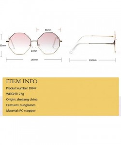 Oval Women Vintage Eye Sunglasses Retro Eyewear Fashion Radiation Protection - B - C418UIQC909 $11.38