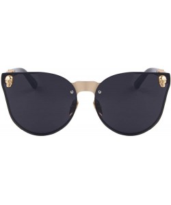 Goggle Women Gothic Eyewear - C06 Brown - C218HQ6CM9C $16.88